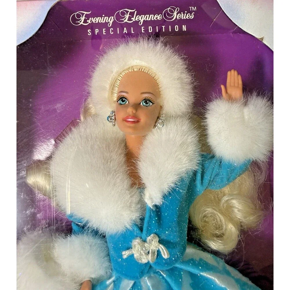 Winter Renaissance Barbie Doll Mattel 15570 Special Edition 1996 Blue White Rare